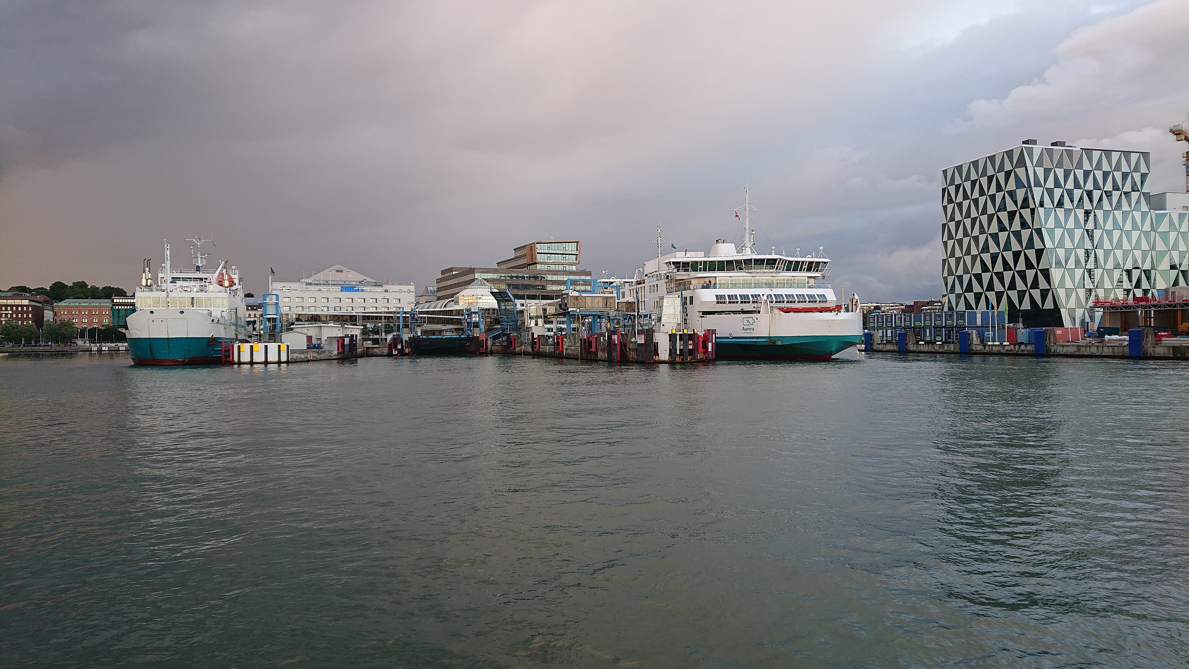ForSea ferry terminal at Helsingborg, the short crossing at the northern Sound